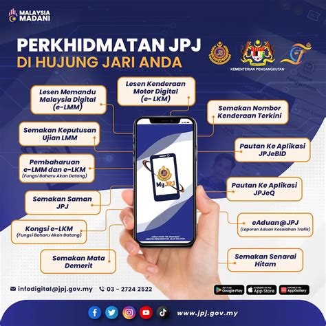 Cara Daftar MyJPJ Untuk Semak Lesen Memandu Cukai Jalan