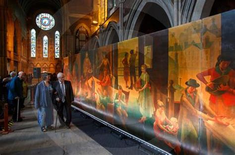 39502143-Unveiling of the lost mural Christ Feeding The People by the