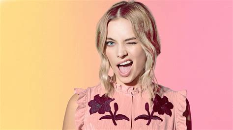 Wallpaper ID Actress Margot Robbie Face Australian Close Up Actresses Blonde