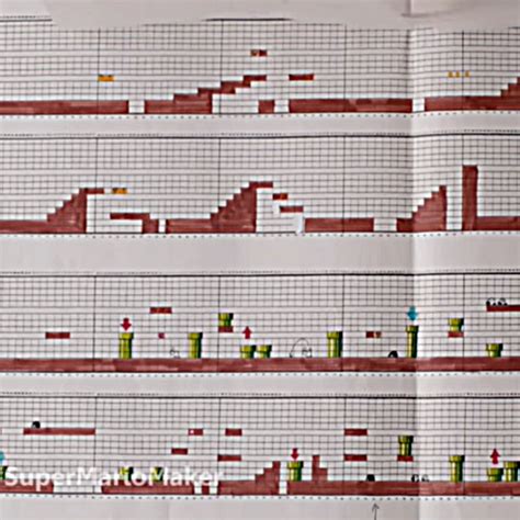 Nintendo used to design Super Mario levels on graph paper – EEJournal