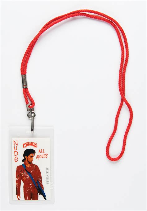 Prince Nude Uk Tour Book And Passes Rr Auction