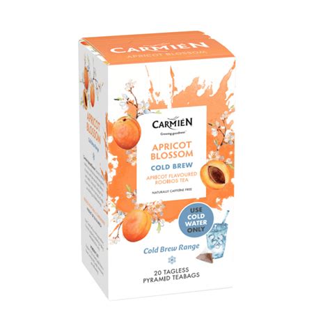 Carmi N Cold Brew Tea Apricot Blossom Wellness Collective By