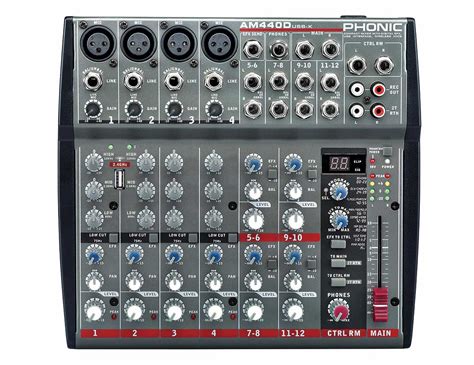 Микшерный пульт Phonic AM 440 D USB-K-1 - купить в Одессе, Киеве ...