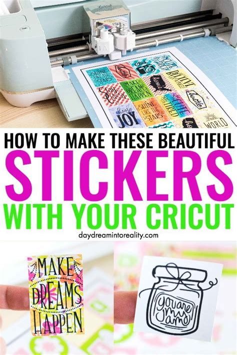 Vinyl Stickers On Cricut Maker - SITCREK