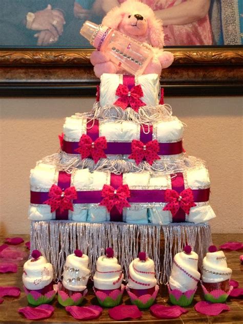 1000 Images About Square Diaper Cakes On Pinterest Diaper Cakes