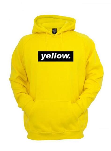 Yellow Hoodie