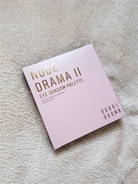 Bobbi Brown Nude Drama II Eyeshadow Palette Beauty Personal Care Face Makeup On Carousell