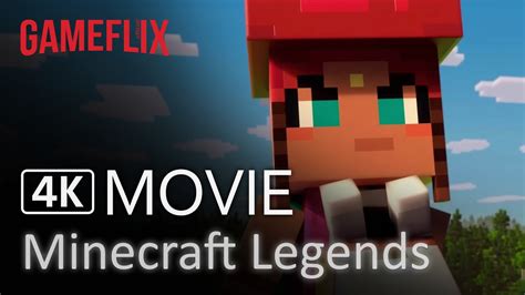 Gameflix Movie Minecraft Legends All Cutscenes Movie YouTube