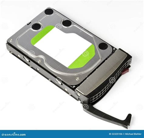 Server Hard Disk Drive In Hot Swap Frame Stock Photo Image Of Data Binary