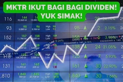 Ada Koreksi Intip Jadwal Pembayaran Dividen Terbaru Pt Menthobi