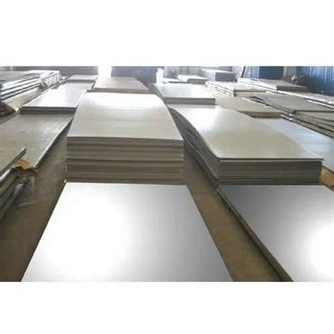 Silver Stainless Steel Sheets Size Feet X Feet Thickness Mm