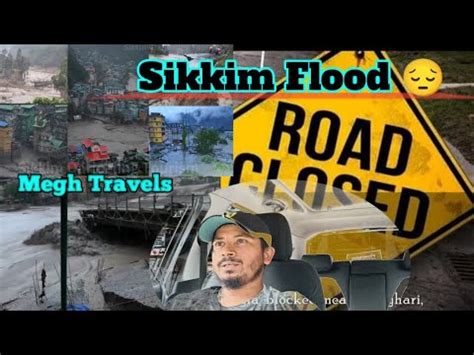 Sikkim Flood Live Teesta River Overflow In Sikkim Sikkim Bar