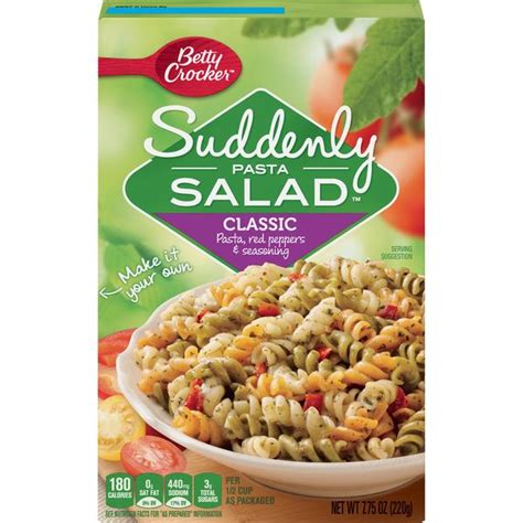 Betty Crocker Suddenly Pasta Salad Classic Hy Vee Aisles Online Grocery Shopping