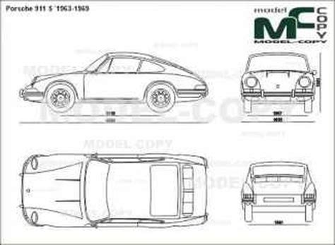 Porsche 911 Porsche 911 S Blueprints Images