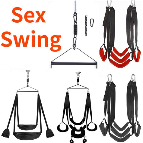 Sex Swing Metal Tripod Sexual Furniture Fetish Bondage Sex Toy For Couples Women Adult Products