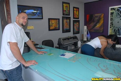 Amazing Hot Jet Black Hair Latina Rides A Mega Dong In These Workplace Fucking P Porn Pictures