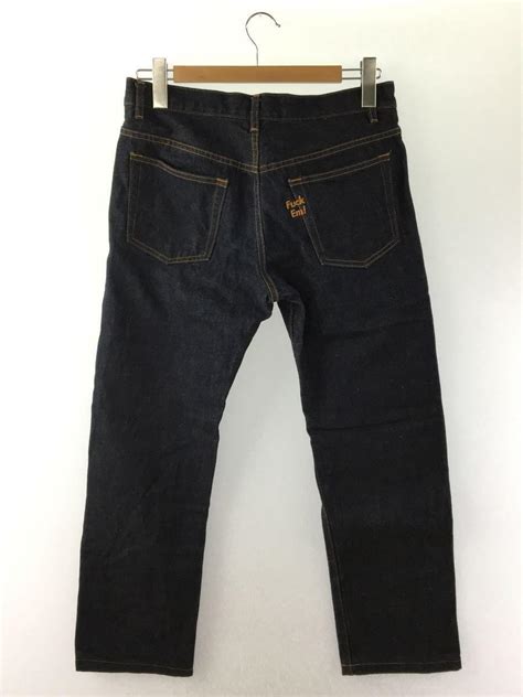 A P C アーペーセー Supreme petit STANDARD Fuck Em ストレートパンツ デニム インディゴ 古着の販売通販ならセカンドストリート
