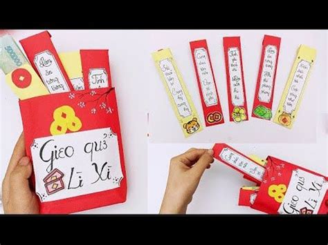 C Ch L M L X Que Gieo Qu Hot Trend T T How To Make Lucky Money Envelope Diy Channel