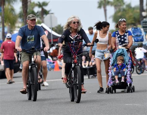 Huntington Beach 4th Of July Parade And Surf City 4k California Usa