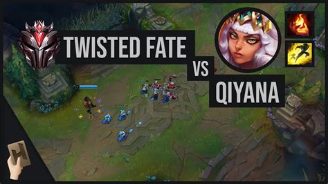 Twisted Fate Vs Qiyana Season 12 Grandmaster Commentary YouTube