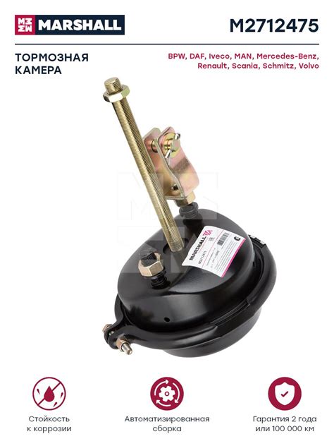Купить Камера тормозная 24 барабан. арт. 4231069000-GT (451008) 451008 ...