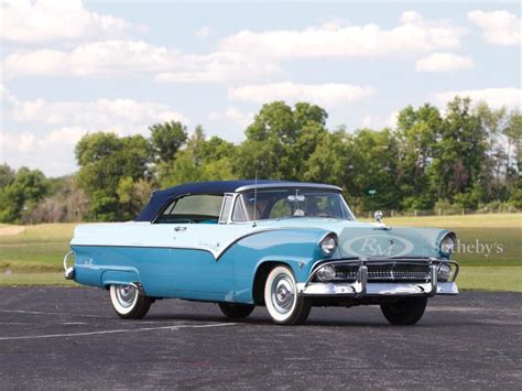 1955 Ford Fairlane Sunliner Custom Value And Price Guide