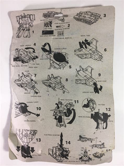 Игрушка 1993 Hasbro Трансформер Десептикон Blitzwing | Megacoin.ru