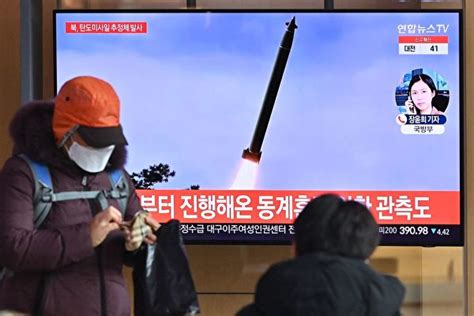 叫板升級 朝鮮十天內第三次發射導彈 制裁 極音速導彈 大紀元