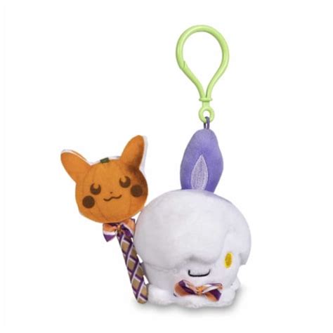 Pokemon Center: Pumpkin Celebration Litwick Poké Plush Keychain, 1 each ...