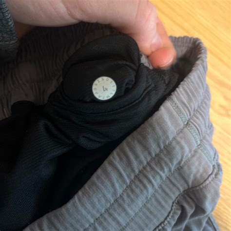 Grey Lululemon Hottie Hot Shorts Inseam Depop