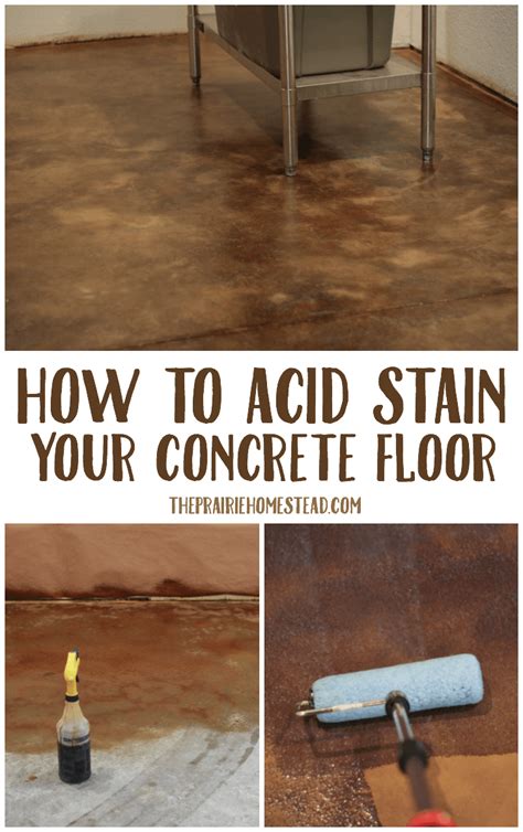 Stain Concrete Basement Floors Yourself Clsa Flooring Guide