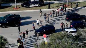 Parkland shooting: New video shows police at school as people run out