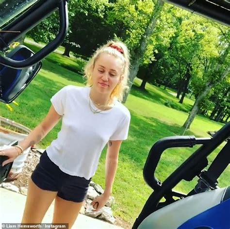 Miley Cyrus Gets Fright Of Her Life As Liam Hemsworth Scares Her With