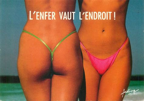 Postcard Risque Bikini Beauties Greetings Other Unsorted Postcard Hippostcard