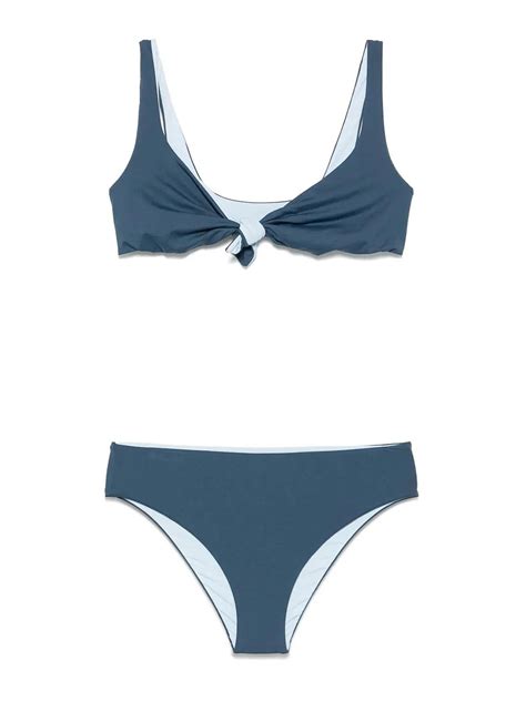Fisico Reversible Bikini Set Blue Women Cr Mbf