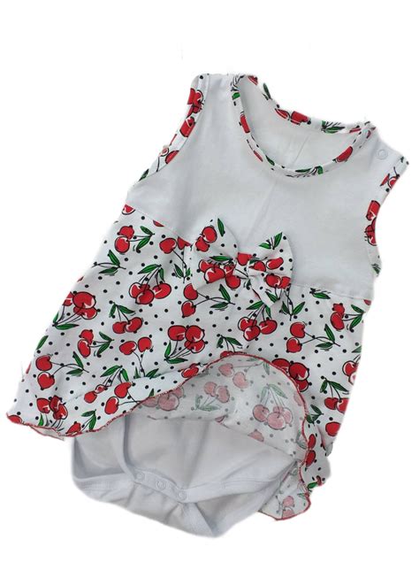 Платье-боди СВС, хлопок, застежка для смены подгузника, размер 68 ...