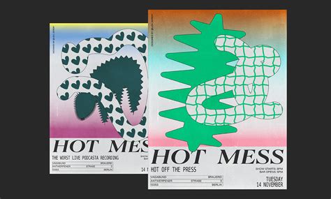 Hot Mess Comedy Show Behance