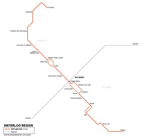 Urbanrailnet North America Canada Ontario Waterloo Region