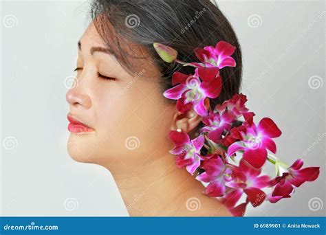 Beauty In Meditation Stock Image Image Of Beautiful Attractive 6989901