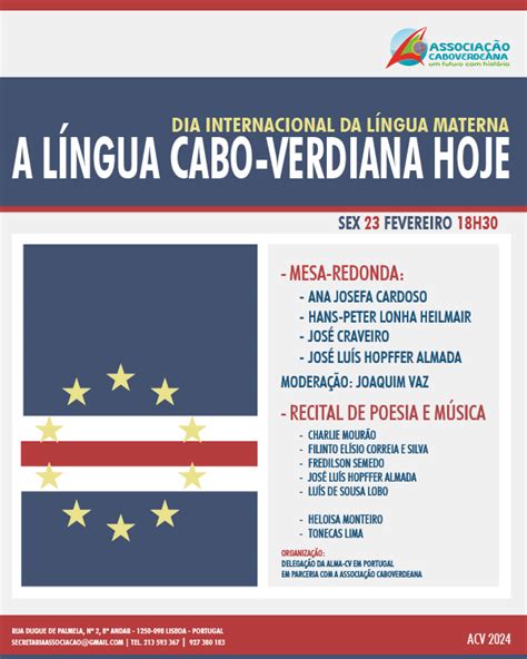 A L Ngua Cabo Verdiana Hoje Dia Internacional Da L Ngua Materna Acv