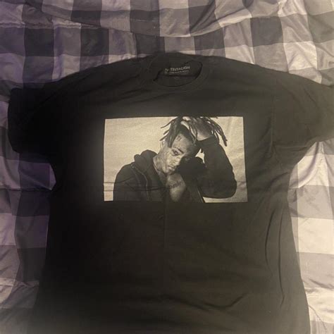 xxxtentacion merch size mens xl 100% cotton super... - Depop