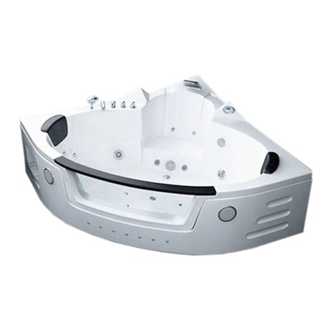 Whirlpool Bathtub White X Hot Tub Double Pump Sant