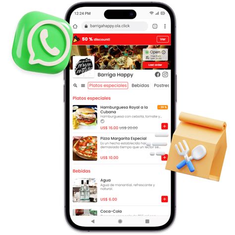 Sistema De Pedidos Whatsapp Para Restaurantes Olaclick