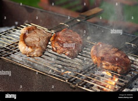 steak braai  res stock photography  images alamy