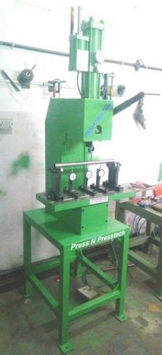 Pressnpresstech Mild Steel Shaft Straightening Machine Automation