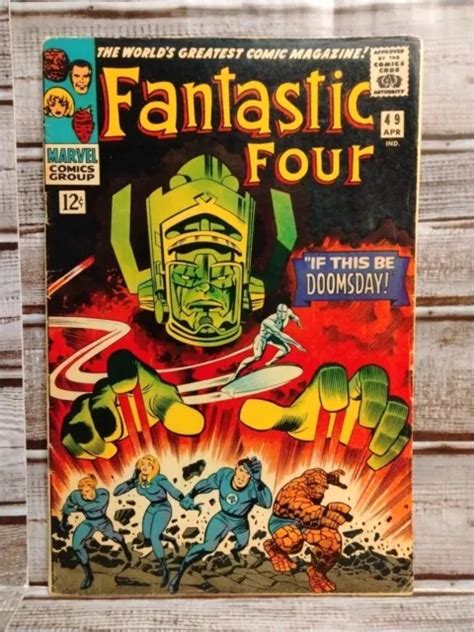 Fantastic Four St Full Appearance Galactus Marvel Comics Silver