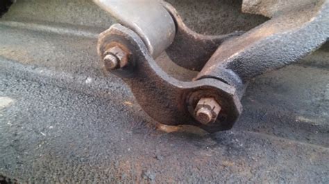 New Leaf Spring Install Not Going Well Chevy Tri Five Forum