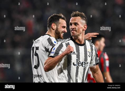 Arkadiusz Milik Juventus Celebrates His Goal During The Serie A