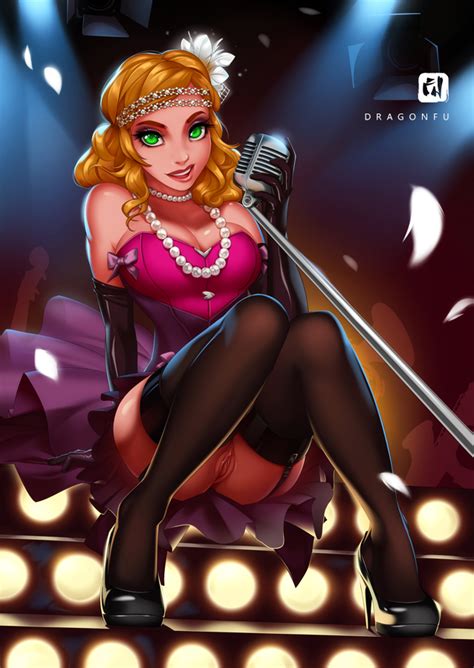 Burlesque Mage By DragonFU Hentai Foundry