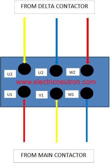 Star delta motor connection - Electrical Engineering Centre